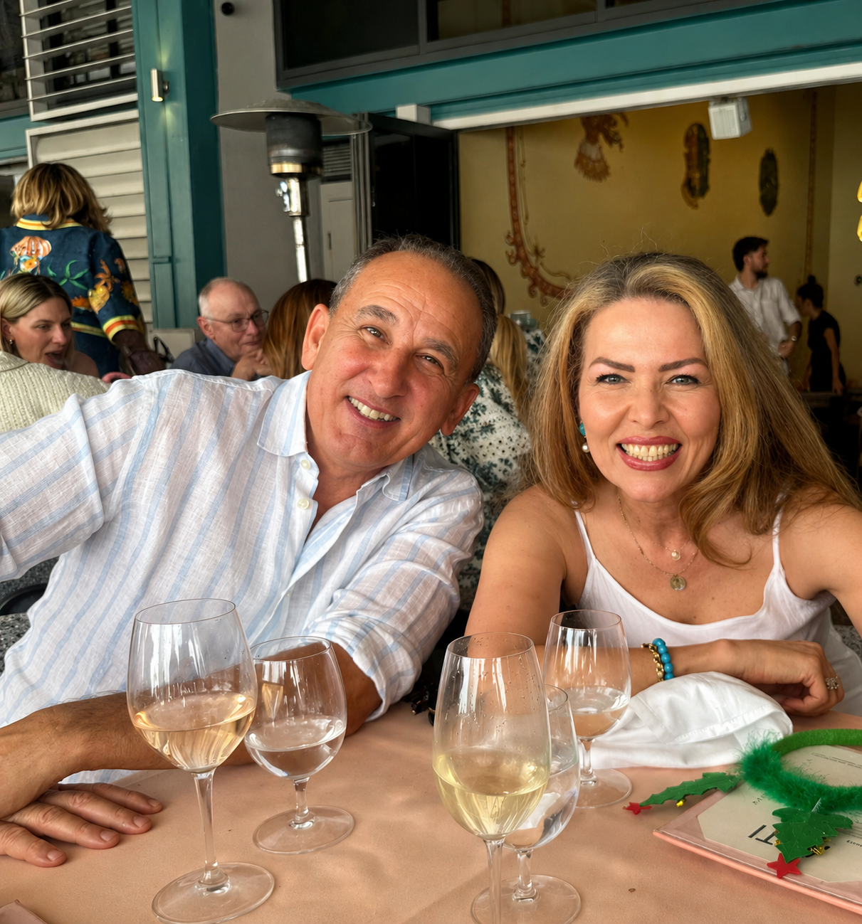Ellie with Dr Michael Stergoulis